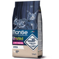 Низкозерновой корм для кошек MONGE BWILD LOW GRAIN Kitten мясо гуся 1,5кг