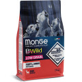 Корм для щенков BWILD Monge Low Grain (низкозерновой) Puppy & Junior оленина 2,5кг