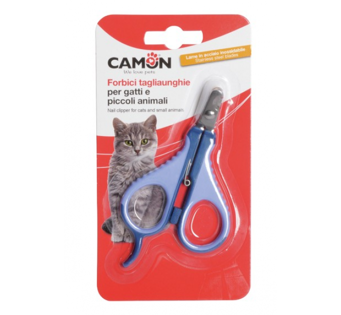Кусачки Camon для нігтів котів і собак з кутовими лезами