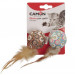 Игрушка для кошек Camon - Мячики (2шт) с цветочным рисунком и перьями