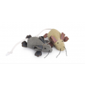 Іграшка для котів Camon - Мишка з деніму, 10 см