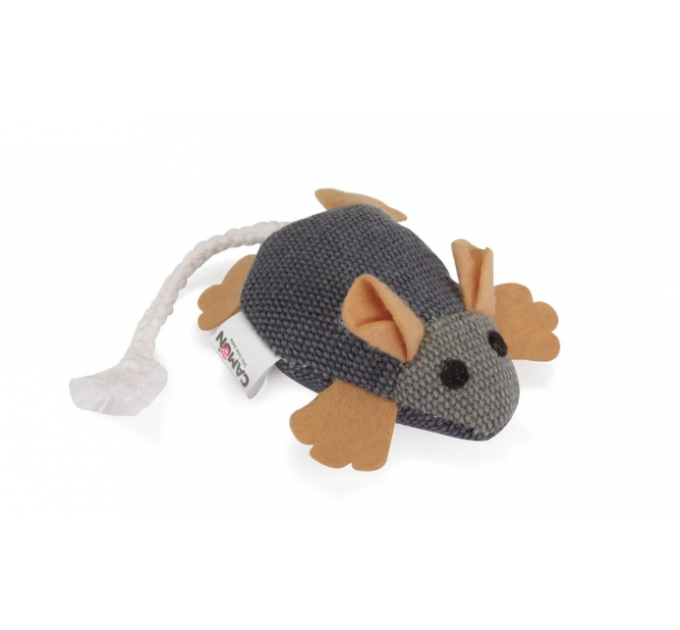 Іграшка для котів Camon - Джинсова мишка, 7,5см