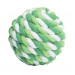 Игрушка для собак Camon - Плетеный мяч из зубной нити с колокольчиком, 5,5см