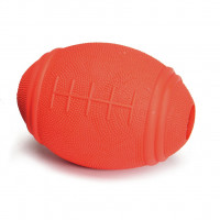 Игрушка для собак Camon - Маленький резиновый мяч для регби, 8см