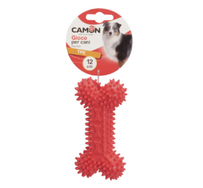 Іграшка для собак Camon - Кістка з TPE, 12 см