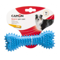 Іграшка для собак Camon - Кістка TPR з шипами, 14см