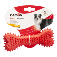 Игрушка для собак Camon - Кость TPR с шипами, 14см