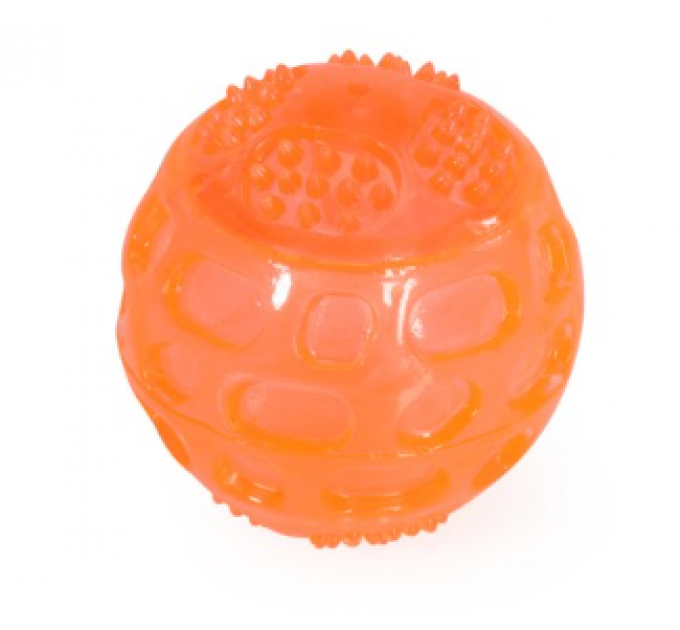 Іграшка для собак Camon - М'яч TPR із пищалкою, 6,5 см