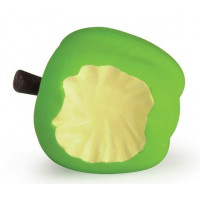 Іграшка для собак Camon - Зелене яблуко з латексу з пищалкою, 8х10см
