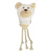 Игрушка для собак Camon - Плюшевый медведь с пищалкой и веревками, 20см