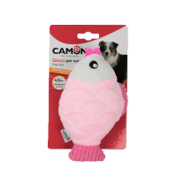 Іграшка для собак Camon - Плюшева рибка з пищалкою, 16см