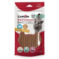 Ласощі для кішок Camon - Курячі та солодові палички, 8х5см, Ø 0,5 см - 60г