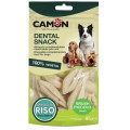 Ласощі для собак Camon - Ласощі Bauveg Snack у формі зубної щітки з рисовим крохмалем - 95г