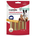 Лакомство для собак Camon - Сэндвич Treats & Snacks с лососем и треской, 11см - 80г