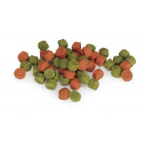 Лакомство для собак Camon - Mini Snacks в форме капель со вкусом моркови и гороха, 0,9см - 140г