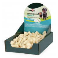 Ласощі для собак Camon - Кісточки шоколадні зі смаком молока та ванілі, 4,5см - 1шт(з упаковки)