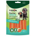 Лакомство для собак Camon - Закуска Bauveg для зубов с начинкой тыквой и бататом, 9см - 100г