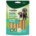 Лакомство для собак Camon - Закуска Bauveg для зубов с начинкой рис и соя, 9см - 100г