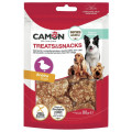 Лакомство для собак Camon - Treats & Snacks Монеты с уткой и рисом, 3,5см - 80г