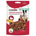 Ласощі для собак Camon - Treats & Snacks Нарізаний кубиками кролик, 1х0,5см - 80г