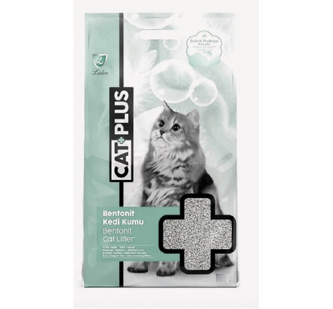 CatPlus Бентонитовый наполнитель для кошачьего туалета Марсельское мыло(ароматизированный) 5л