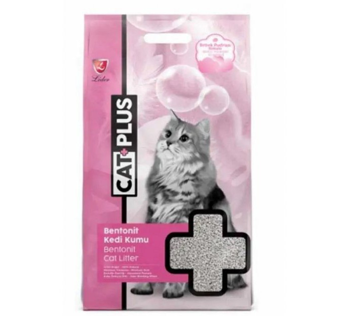 CatPlus Бентонитовый наполнитель для кошачьего туалета Детская присыпка(ароматизированный) 5л