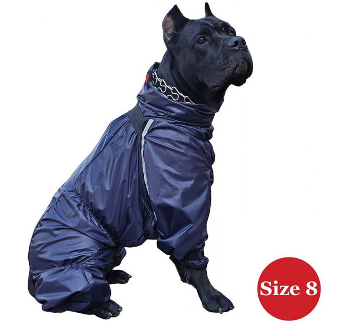 Комбінезон-дощовик для собак Diego Rain (для дівчаток) розмір 8