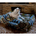 Лежак для собак Diego Rest+ Узор разноцветный, 80*55см