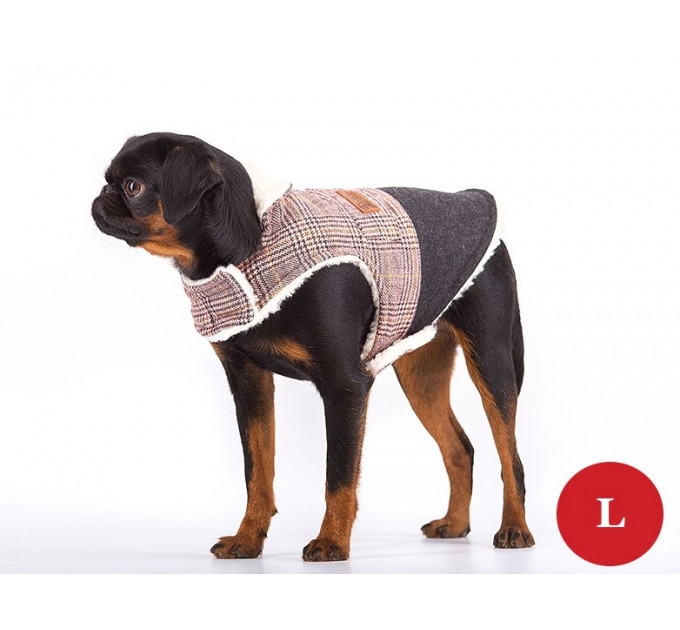 Демисезонный жилет для собак Diego Vest Коричневый размер L