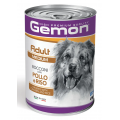 GEMON DOG WET Mini Adult консерва для собак з куркою та рисом 415г