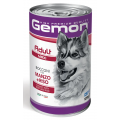 GEMON DOG WET Maxi Adult консерва для собак с говядиной и рисом 1,25кг