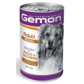 GEMON DOG WET Medium Adult консерва для собак с курицей и индейкой 1,25кг