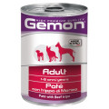 GEMON DOG WET Adult паштет для собак с говяжьим рубцом 400г
