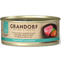 Grandorf Tuna Fillet & Salmon - консервы для кошек Филе тунца с лососем, 70 г