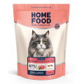 Корм для кошек Home Food Hairball Control Выведение шерсти 0,4кг