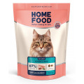 Корм для кастрированных котов и стерилизованных кошек Home Food с кроликом и клюквой 0,4кг