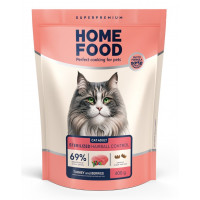 Корм для кошек Home Food Hairball Control Выведение шерсти 0,4кг