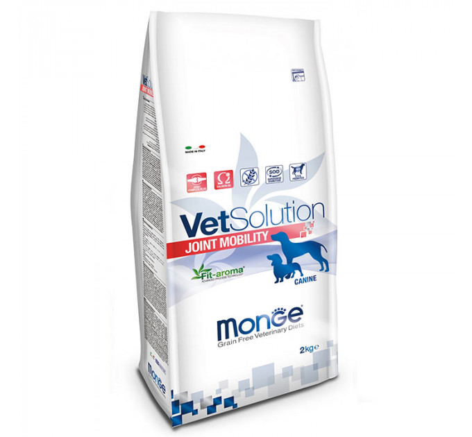 Корм для собак Monge VetSolution Joint mobility для поддержания метаболизма суставов в случае остеоартрита 2 кг