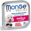 MONGE DOG FRESH паштет для собак зі свининою 100г