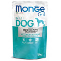 MONGE DOG GRILL паучи для собак с треской 100г