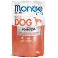 MONGE DOG GRILL паучі для собак з лососем 100г