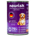 Монопротеїнова консерва Nourish з індичкою для собак 400г