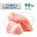 Влажный корм Optimeal с индейкой и куриным филе в соусе для стерилизованных кошек 85г