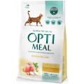 Сухой корм Optimeal Adult Cat Chicken с курицей для взрослых котов 0,7кг