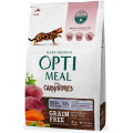 Беззерновой сухой корм Optimeal с уткой и овощами для взрослых котов 4кг