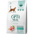 Сухой корм Optimeal Adult Cat Sterilised с индейкой и овсом для стерилизованных котов 4кг