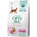 Сухой корм Optimeal Adult Cat Lamb Sensitive с ягненком для взрослых котов с чувствительным пищеварением 4кг