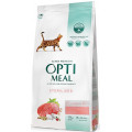 Сухой корм Optimeal Adult Cat Sterilised с высоким содержанием говядины и сорго для стерилизованных котов 10кг