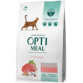 Сухой корм Optimeal Adult Cat Sterilised с высоким содержанием говядины и сорго для стерилизованных котов 4кг