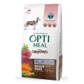 Беззерновой сухой корм Optimeal с уткой и овощами для взрослых собак всех пород 1,5кг